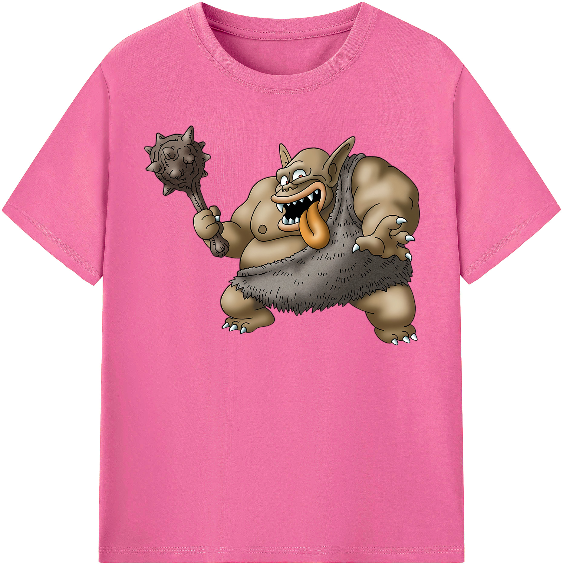 （画像用） ドラゴンクエスト Doragon Kuesuto Dragon Quest レディースカジュアルプリントTシャツ（綿100％）